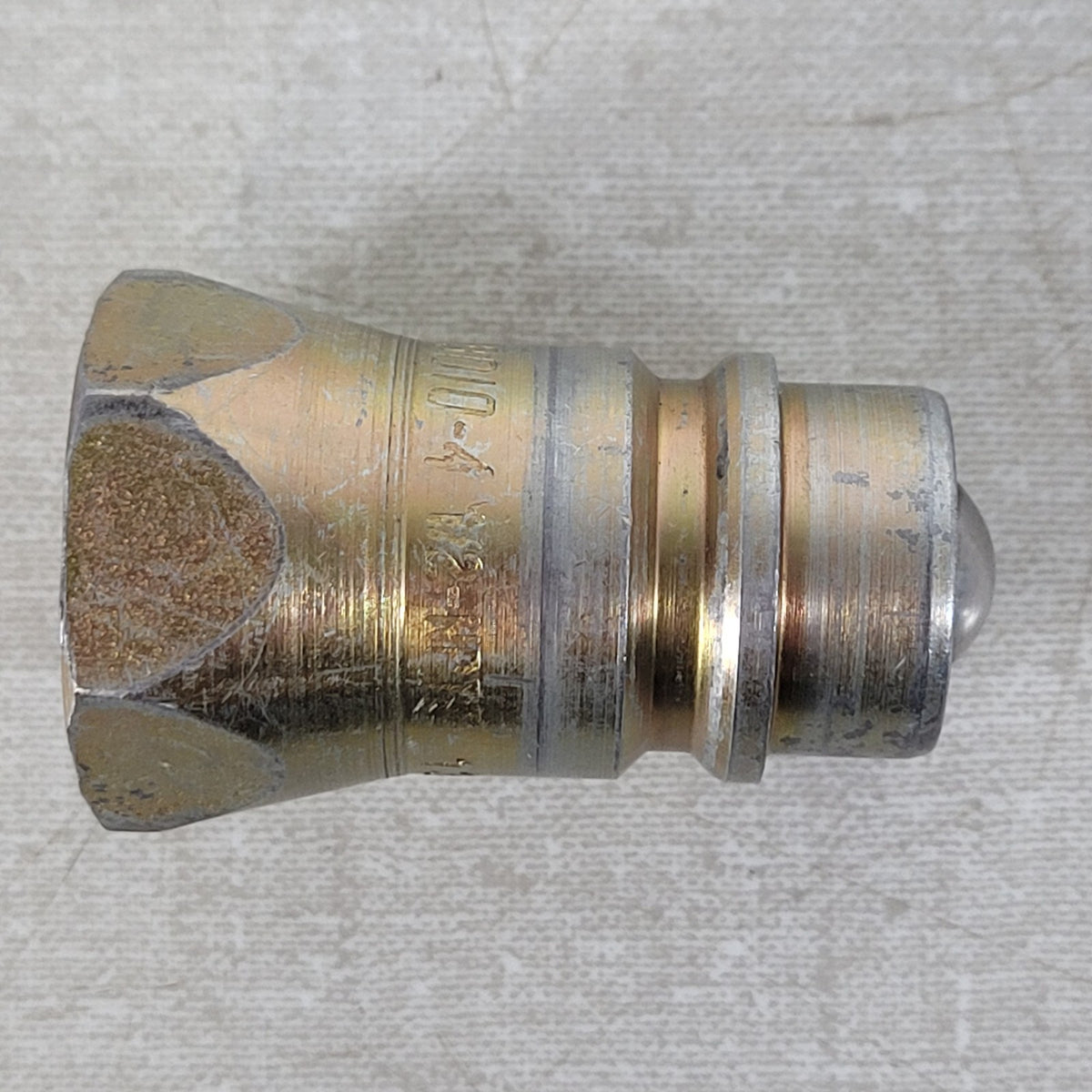 Parker Pioneer 8010-4 1/2" NPTF Hydraulic Quick Coupler Male Tip ISO 5675