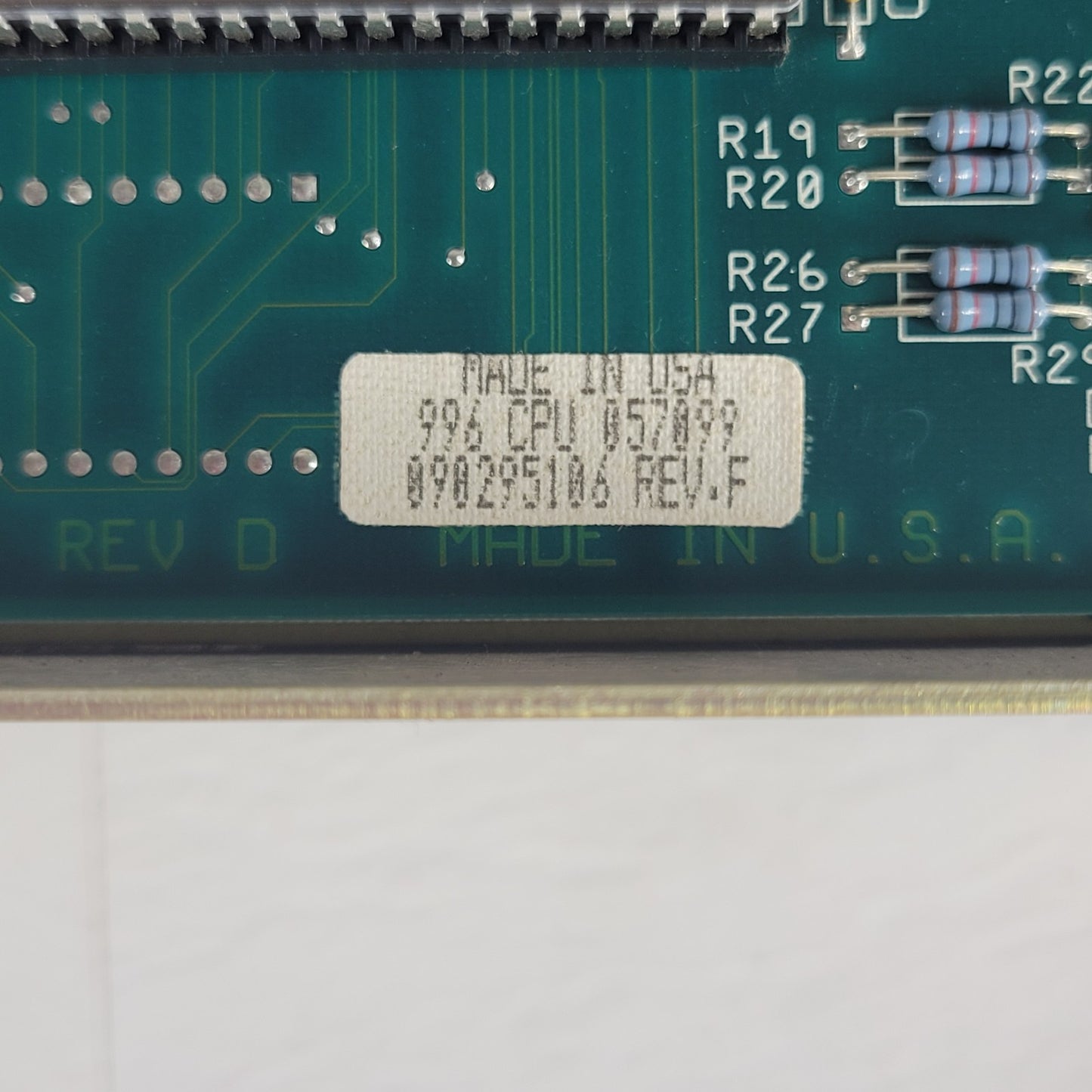 Waters 057099 090295105 CPU/Data ACO 200295099 Board for 996 DAD HPLC Module