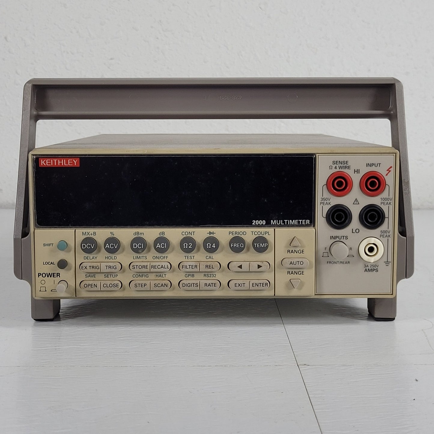 TESTED Keithley 2000 6.5-Digit Bench Digital Multimeter DMM GPIB RS-232
