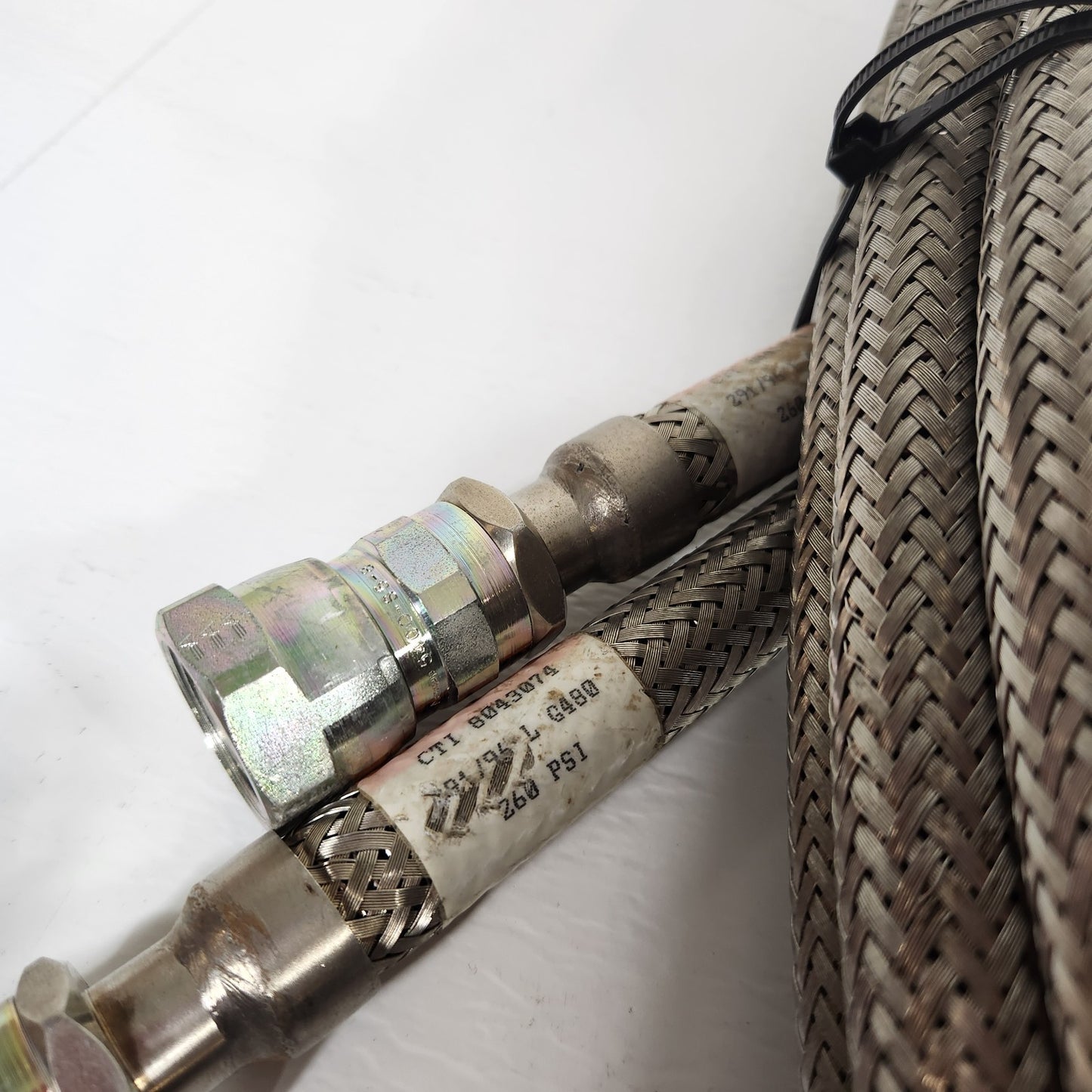 PAIR* CTI Cryogenics 8043074 40ft Cryopump Compressed Helium Supply Return Lines