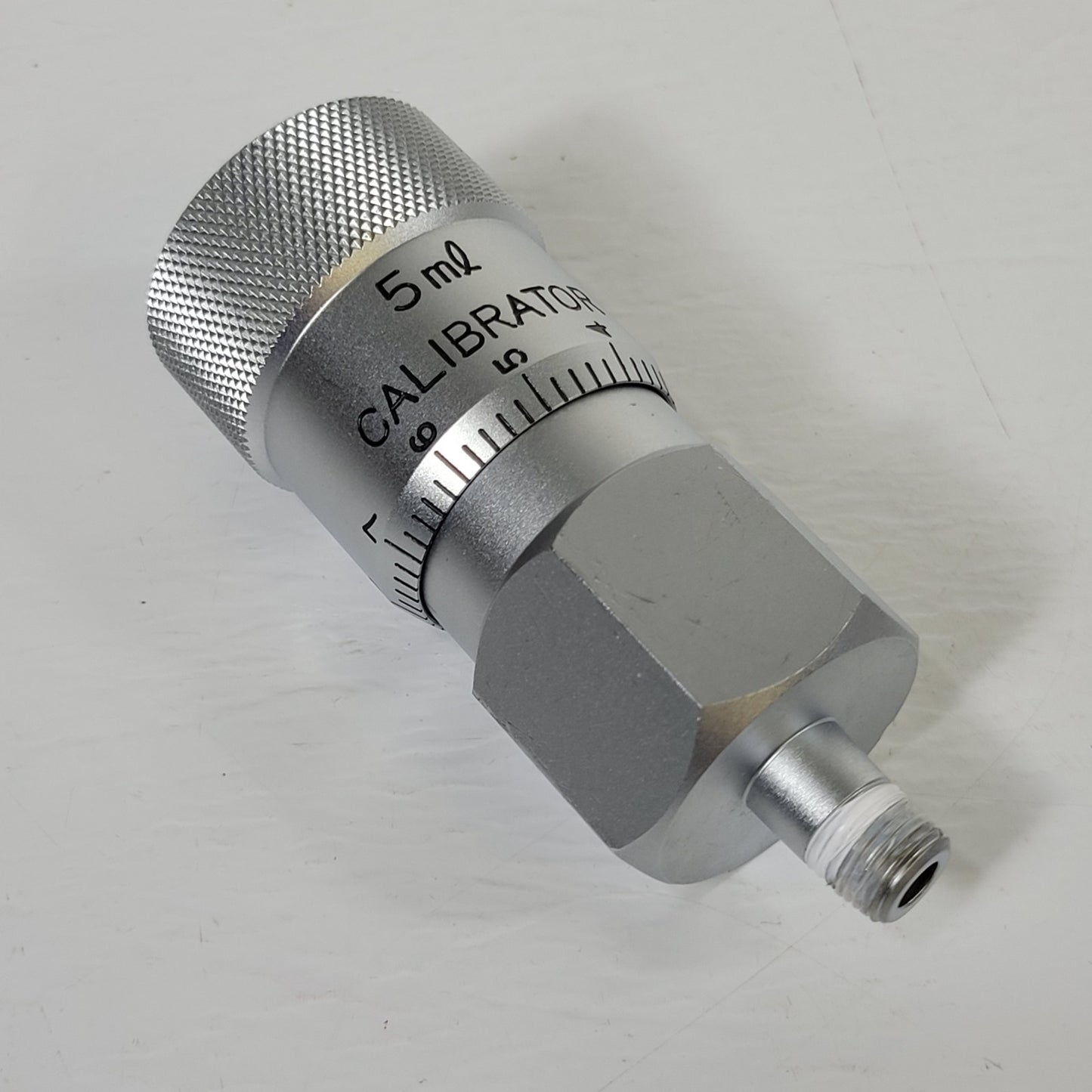 FUKUDA 0-5.0ml Precision Mechanical Dial Calibrator/Gauge Micrometer Cal