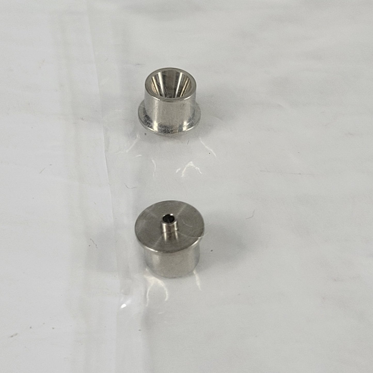 Lot of Two Shimadzu 221-44584-00 Gas Chromatograph Injection Port Needle Guides
