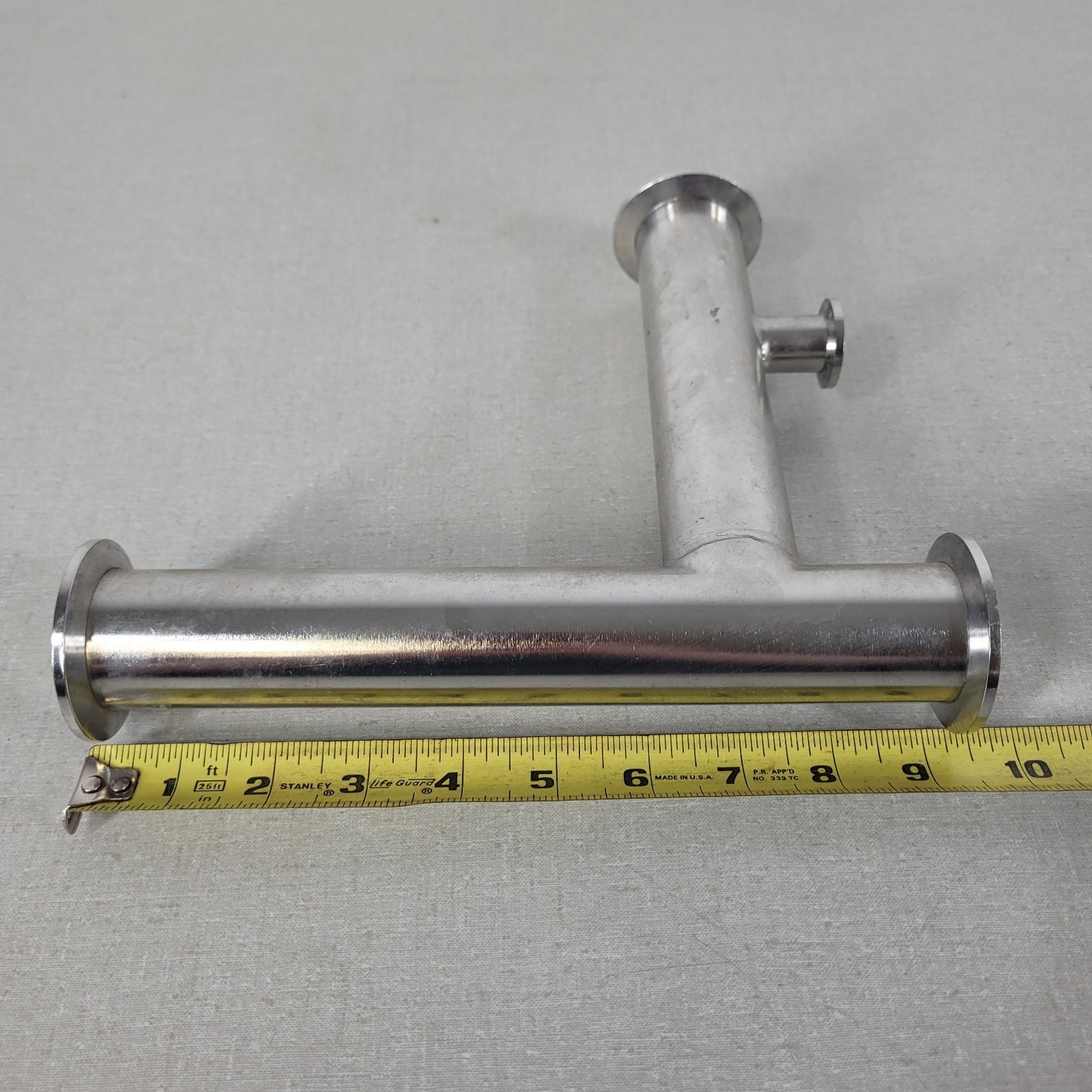 Stainless Steel 4-Way Vacuum Assembly KF40 NW40 to KF16 NW16 Reducer Manifold
