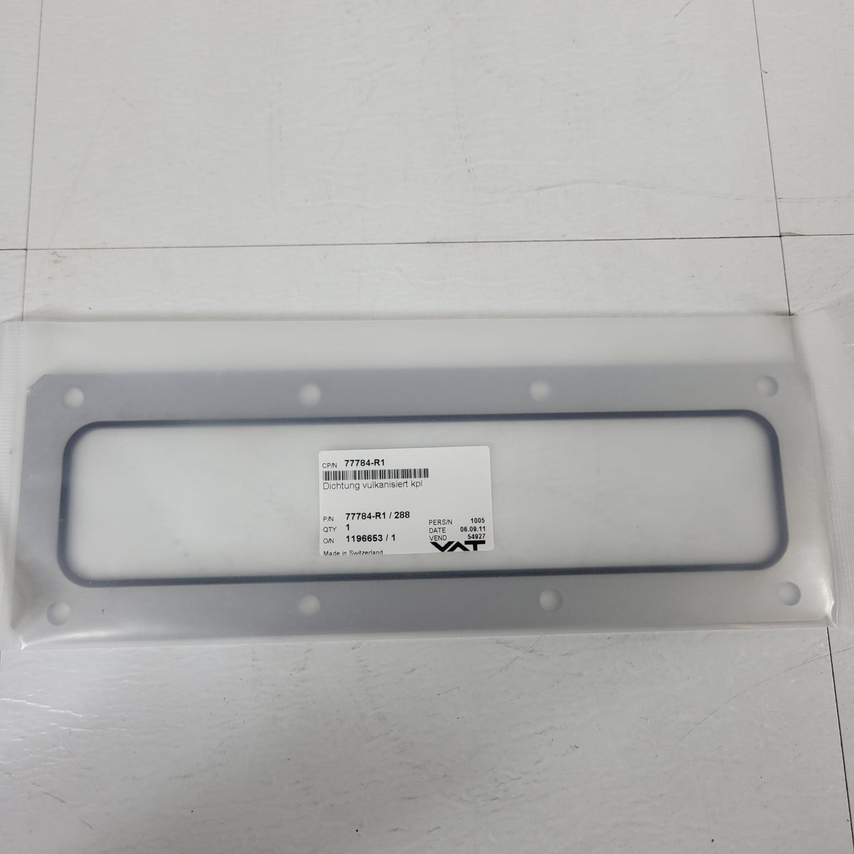 VAT 419088 DN200 Series 14 High Vacuum Gate Valve Spare Parts Kit NEW