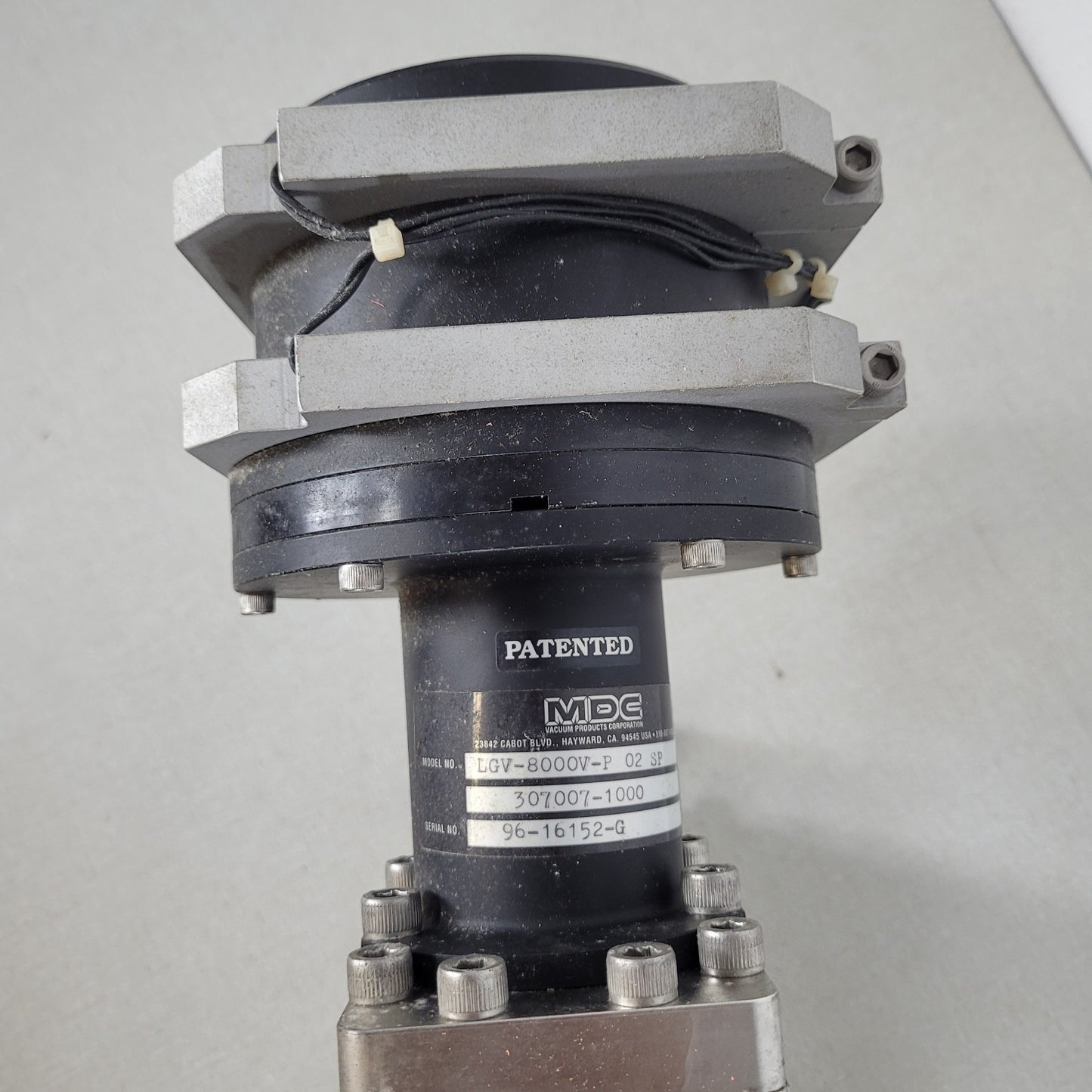 TESTED MDC LGV-8000V-P DN200 ISO-F Pneumatic High Vacuum Gate Valve KF25 Purge