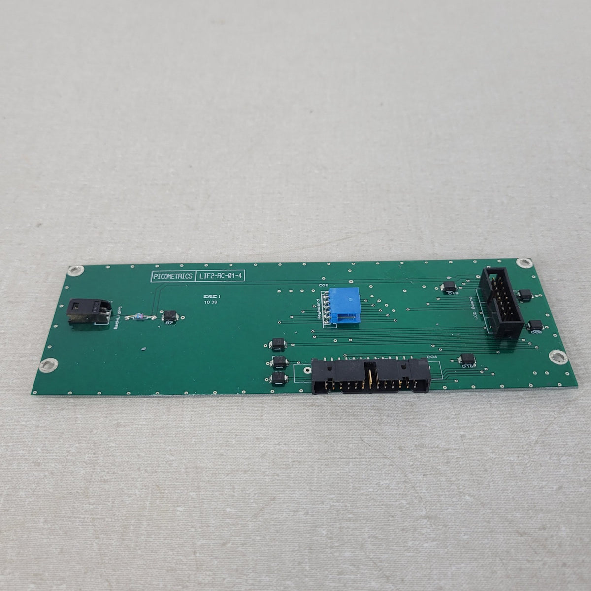 Picometrics LIF2-RC-01-4 LIF Detector LCD Interface Motherboard PCB