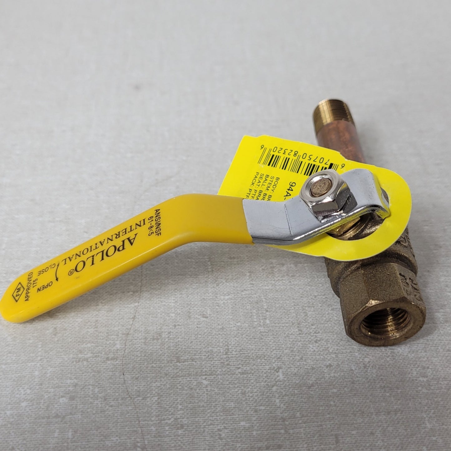 2 Units Apollo 94A10101 Brass Full Port Ball Valves 1/4" FNPT 600 PSI