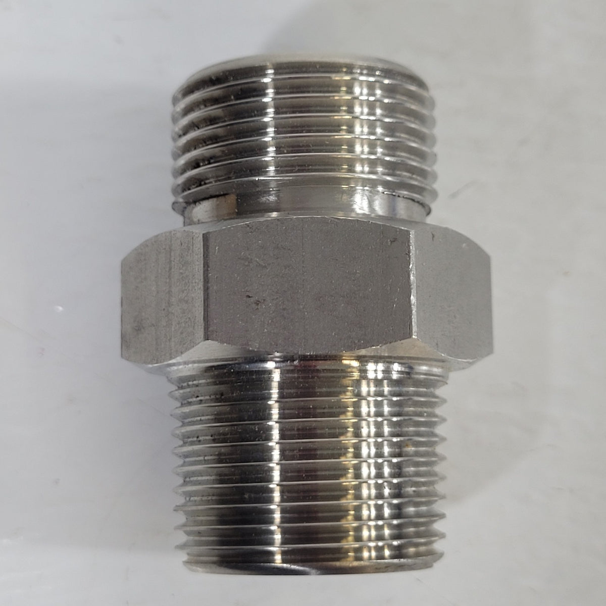 Stainless Steel 1/2in Tube Compression x 1/2in Male NPT Connector Fitting Body