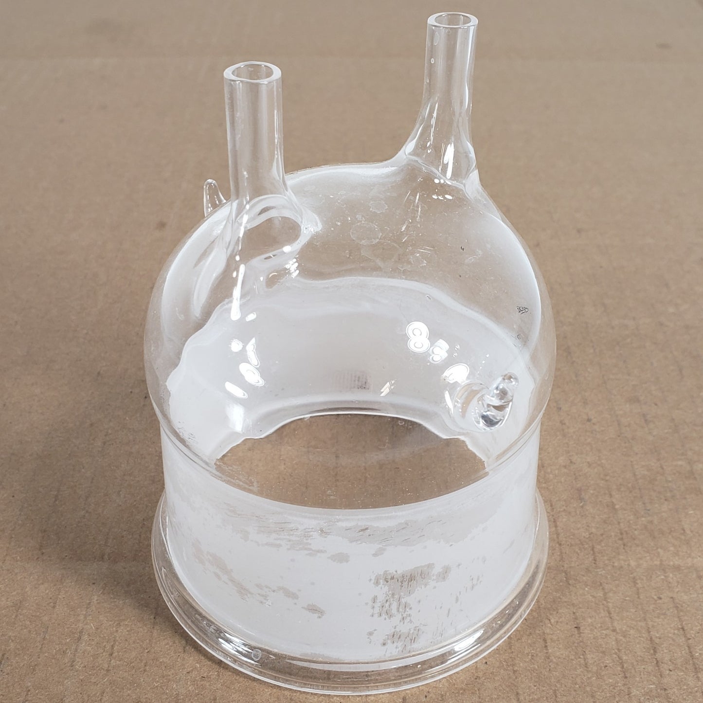 Unbranded Hooked Vacuum Head Adapter 85/50 Inner Joint To 10mm Straight Tube