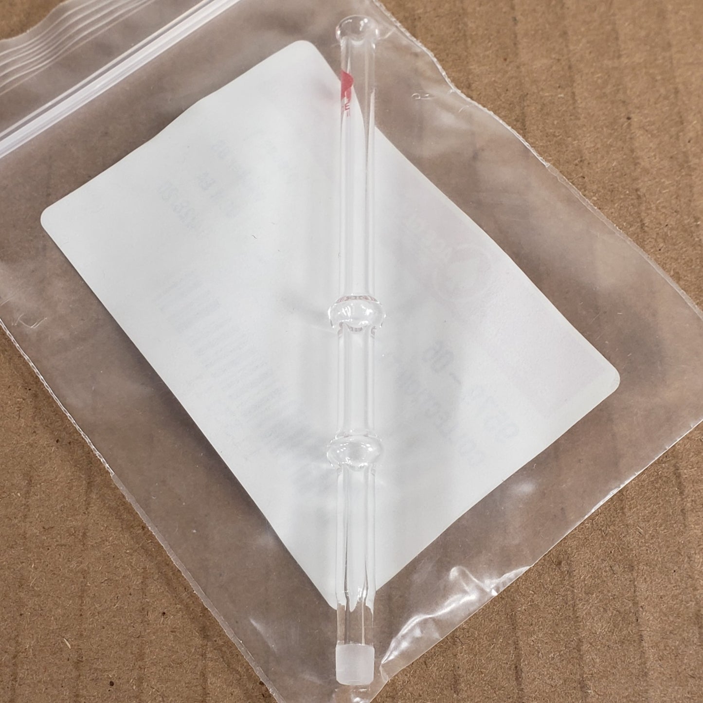Lot Of 6 Ace Glass 97579-06 Collection Tubes 5/5M Outer Joints 0.1mL Tranfer