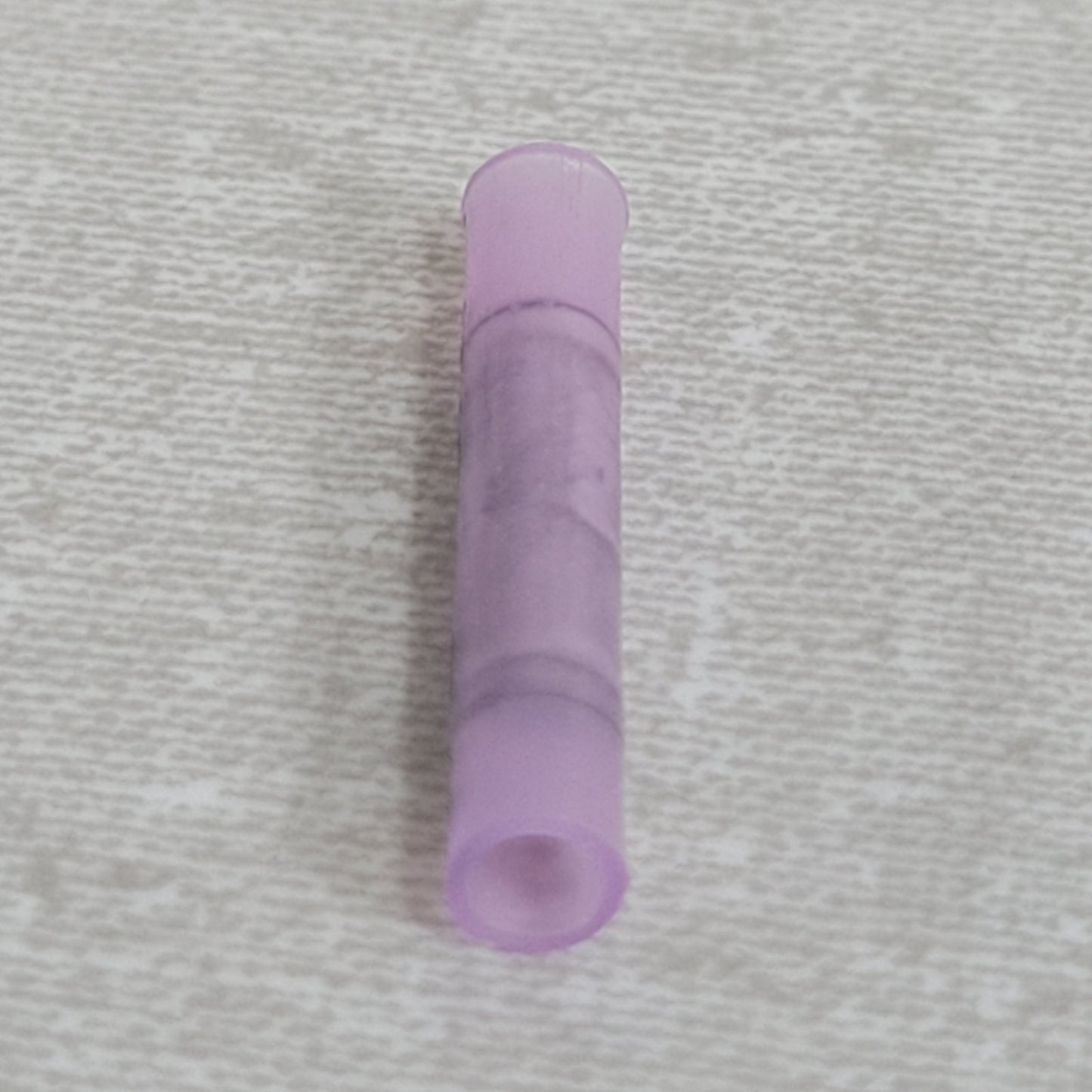100PCS Heat Shrink Waterproof Wire Connectors Butt Terminals 22-18AWG Purple