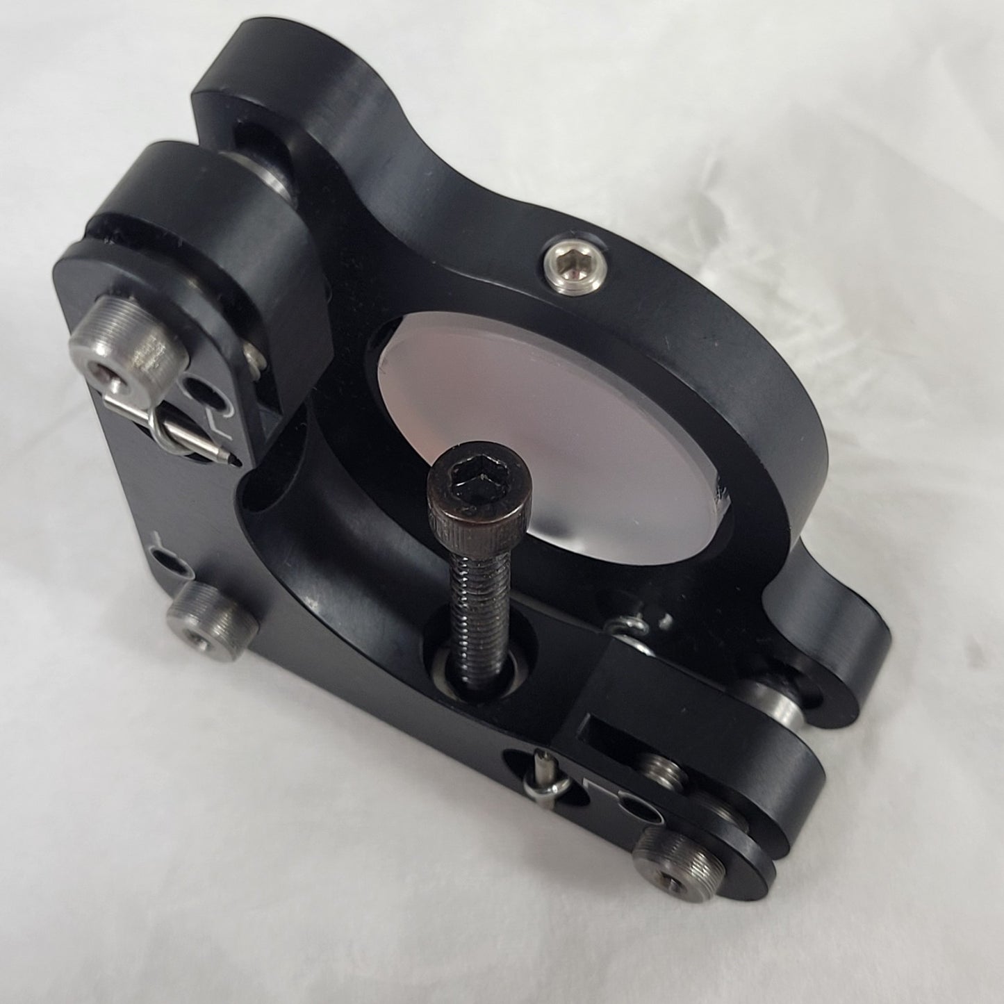 NEWPORT PERFORMA-i Optical Holder and Mirror w/Opaque Side, 1" Diameter