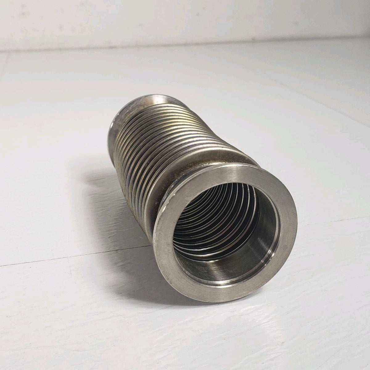KF40 NW40 4.73" Stainless Steel Flexible Vacuum Bellows Hose 55mm Flanges