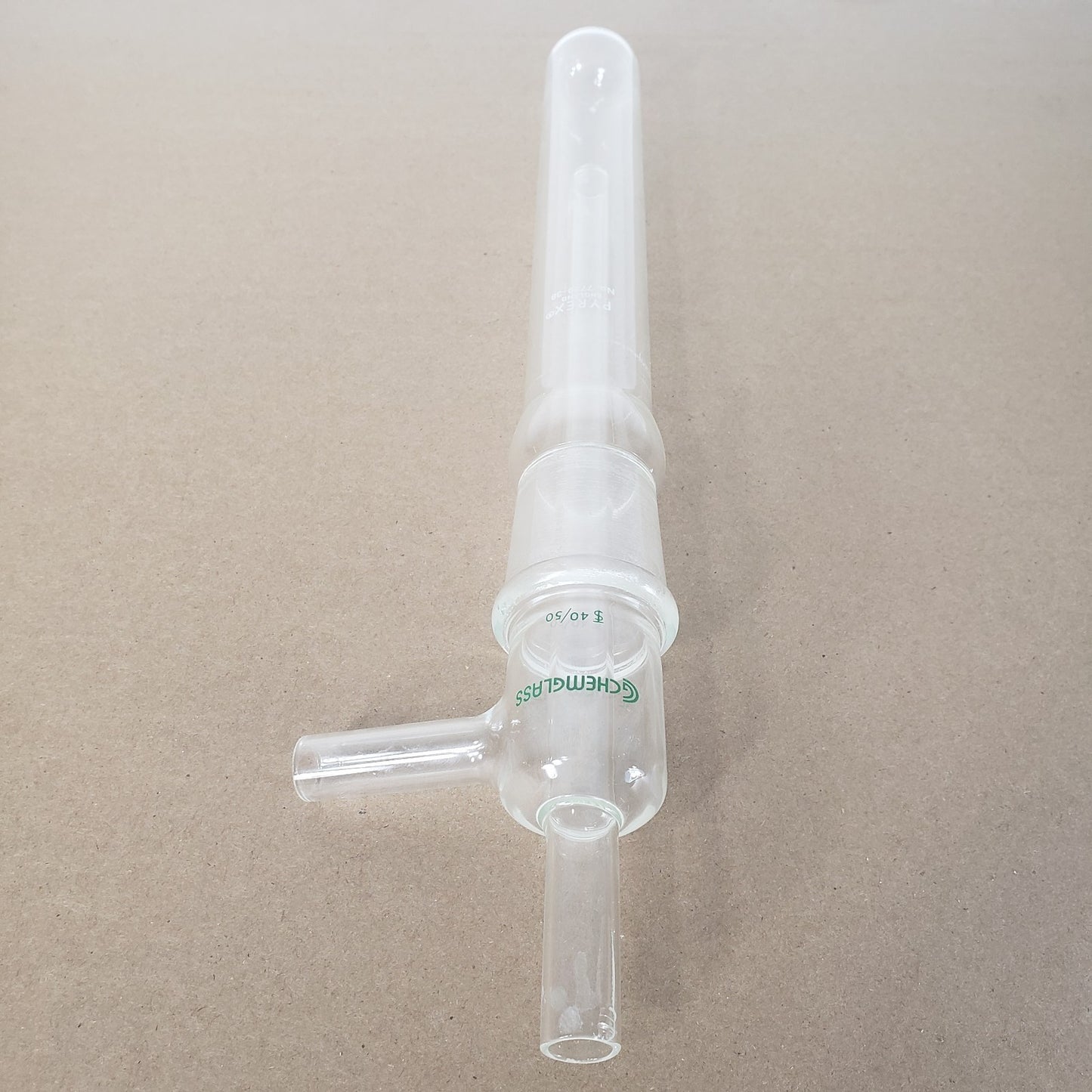 Pyrex/Chemglass 7729-38/CG-4514-08 Condenser Cold Finger Assembly 40/50 Joint