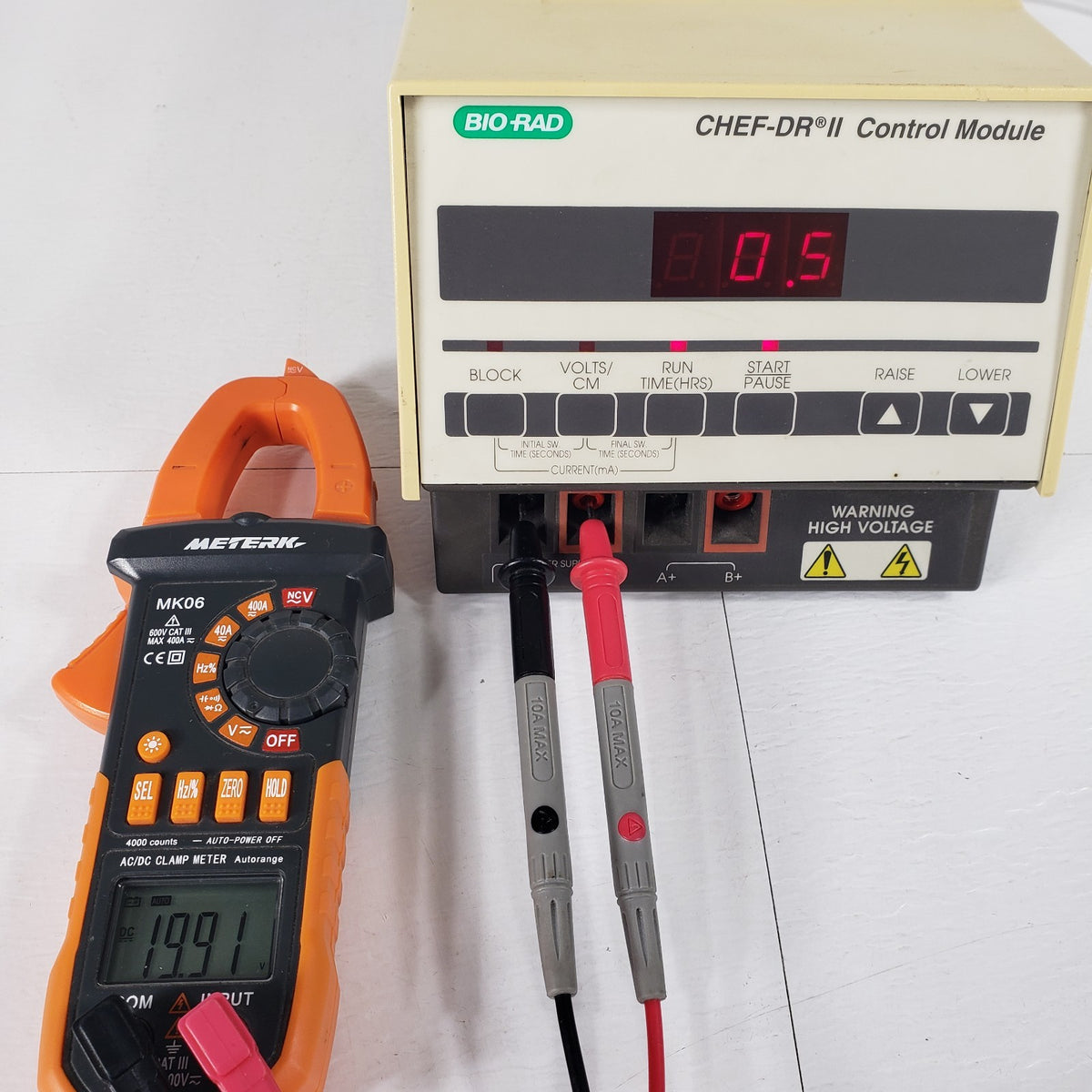 Bio-Rad CHEF-DR II Control Module PFGE Pulsed Field Electrophoresis Tested