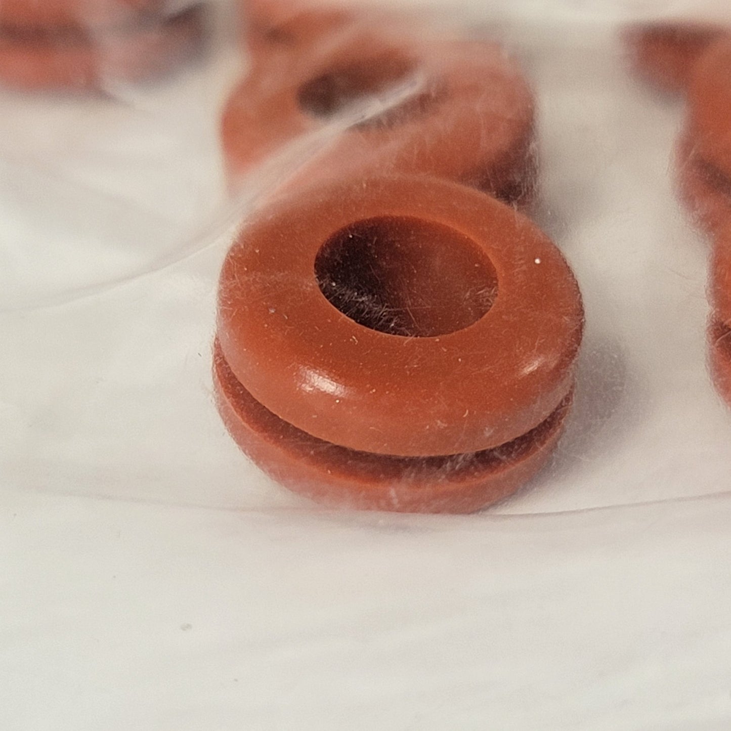 PACK OF 12- 8mm Vibration Damping Silicon Rubber Rubber Gromets, Unopened Pack