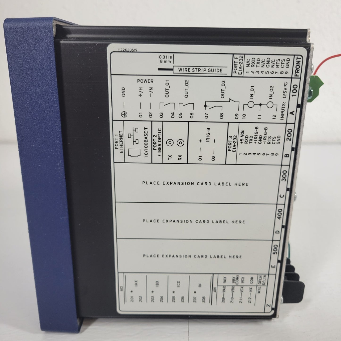 SEL-751 751001A0X0X0X810230 Feeder Protection Relay 120/240VAC w/ Manual CD