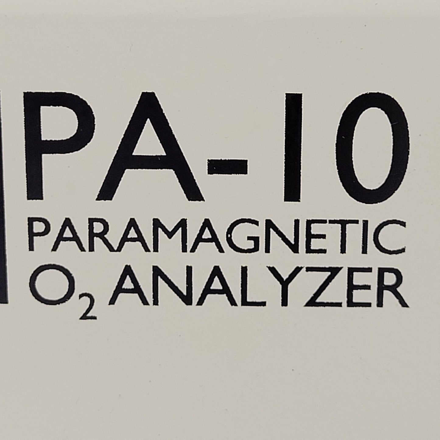 TESTED Sable Systems PA-10 Paramagnetic O2 Analyzer 0-100% Range 0.0001% Res.