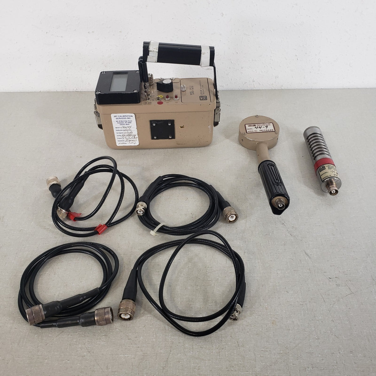 TESTED Ludlum 2241-2 Scaler Ratemeter 44-9 44-6 Alpha Beta Gamma Probes
