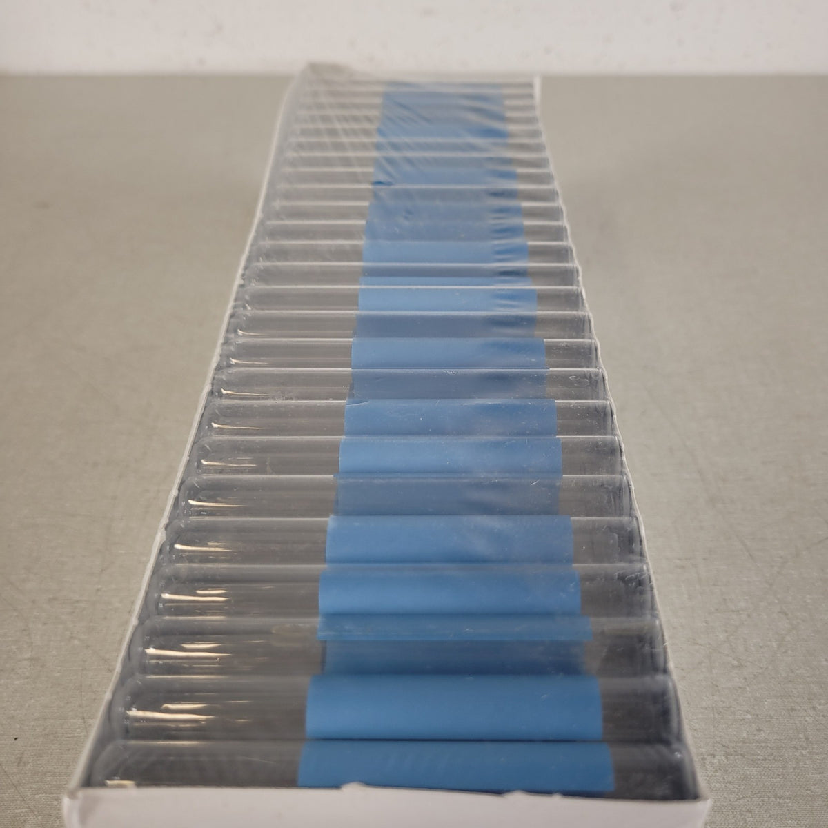 Borex 13x100mm Borosilicate Glass Culture Test Tubes Disposable 250 Pack