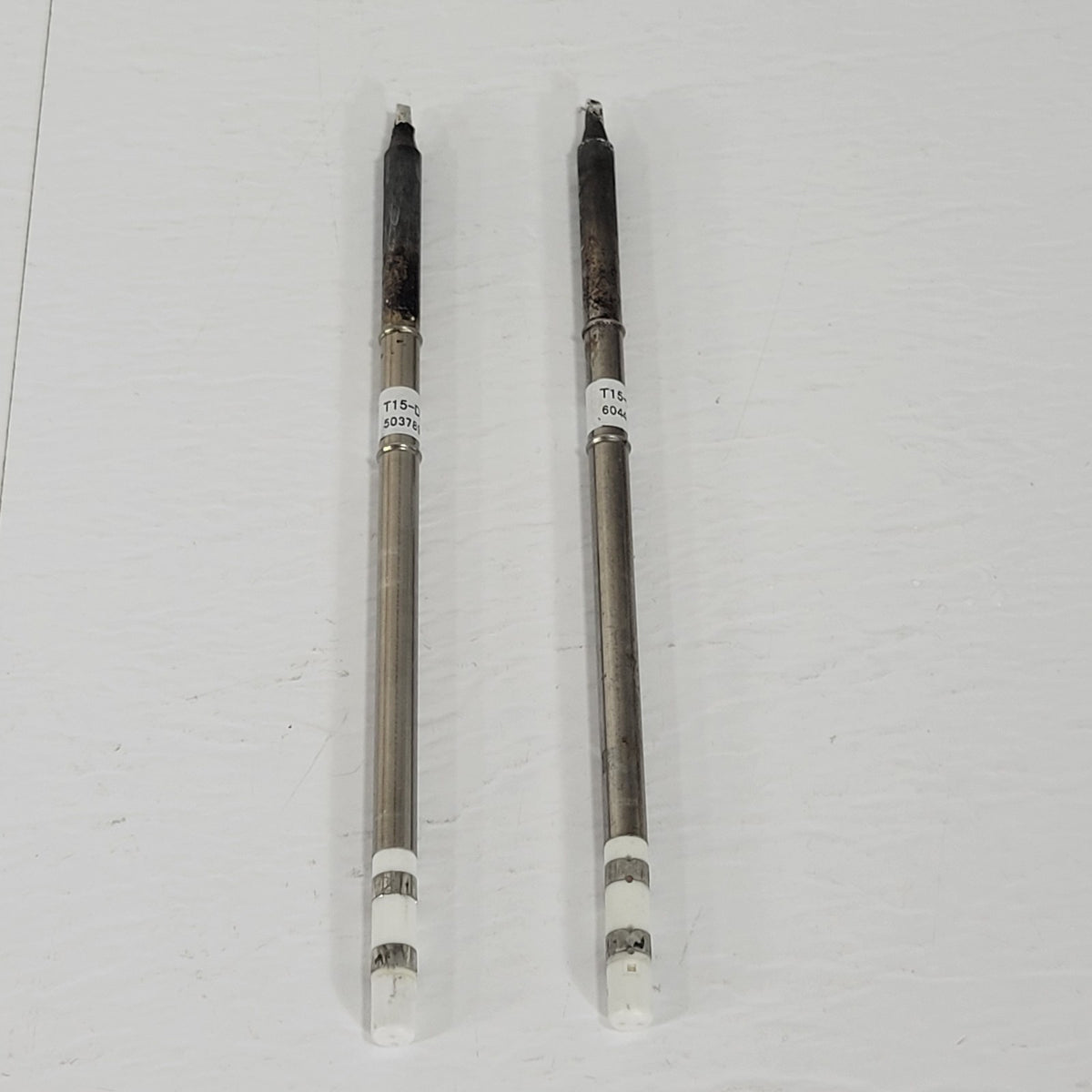 Lot of 2 Hakko T15-D24 2.4mm Chisel Soldering Tips FX-951 FM-203 FM-206