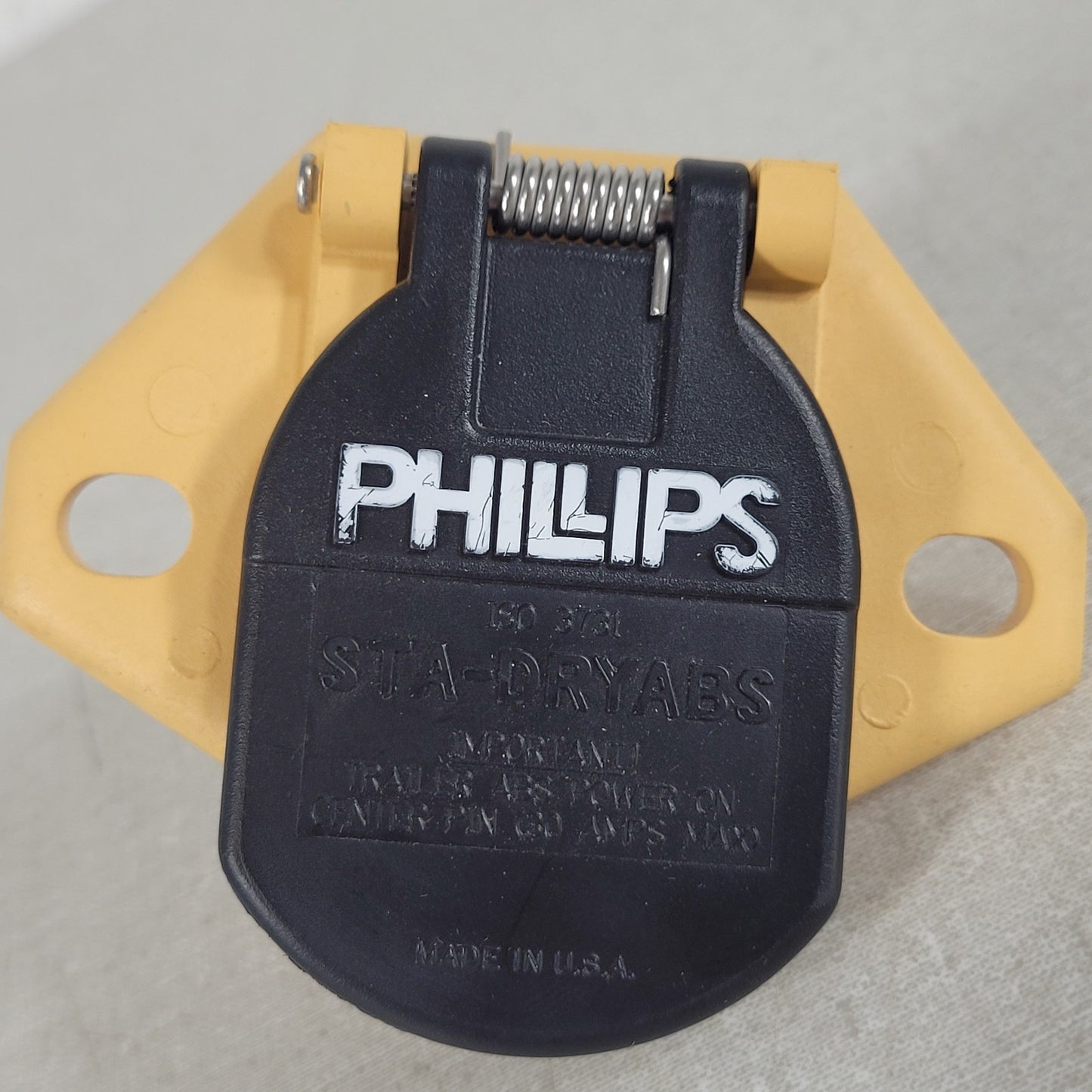 Phillips Industries ISO 3731 STA-DRY ABS 7-Pin Trailer Socket Circuit Breaker
