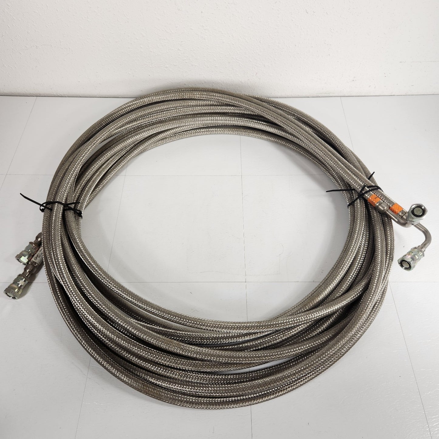PAIR* CTI Cryogenics 8043074 40ft Cryopump Compressed Helium Supply Return Lines