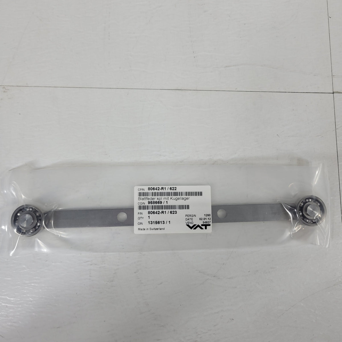 VAT 419088 DN200 Series 14 High Vacuum Gate Valve Spare Parts Kit NEW