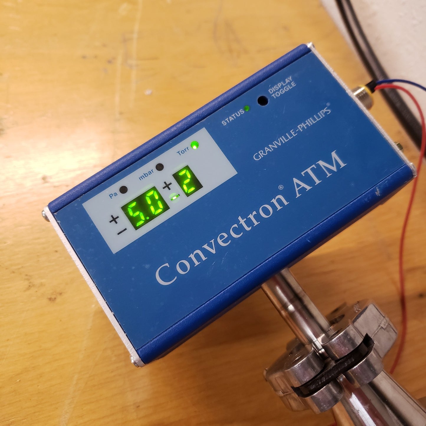 TESTED WORKS MKS Granville-Phillips 385011-GD-T Convectron ATM Vacuum Gauge KF16