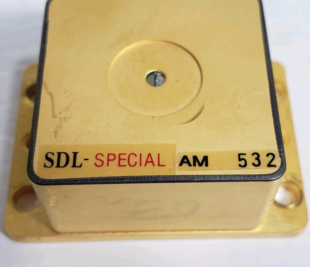 Spectra Diode Labs SDL-SPECIAL AM 532 HHL Laser Diode Module TEC MPD