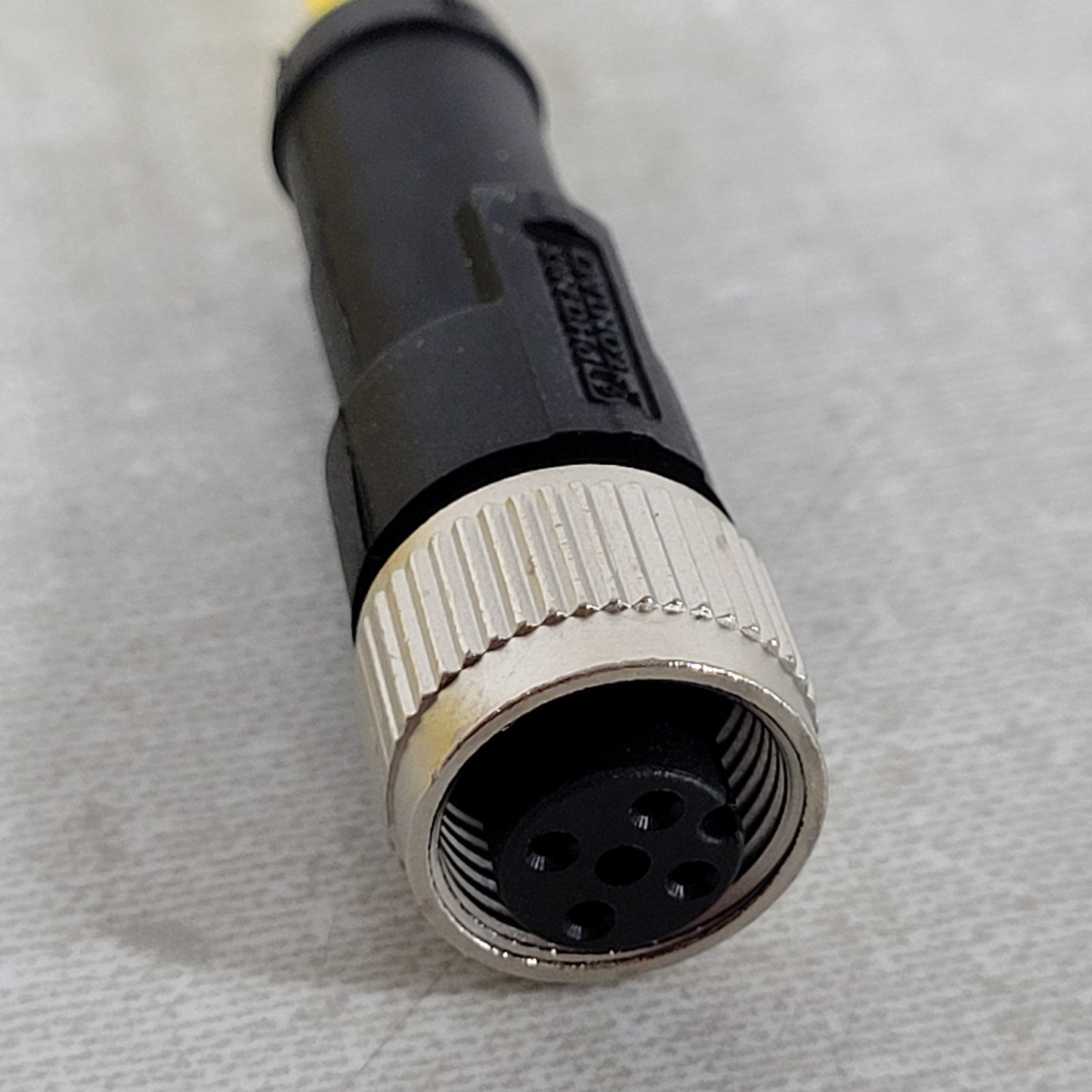 2 Units Phoenix Contact 1406245 SAC-4P M12 4 Pin Female Sensor Actuator Cable 5m