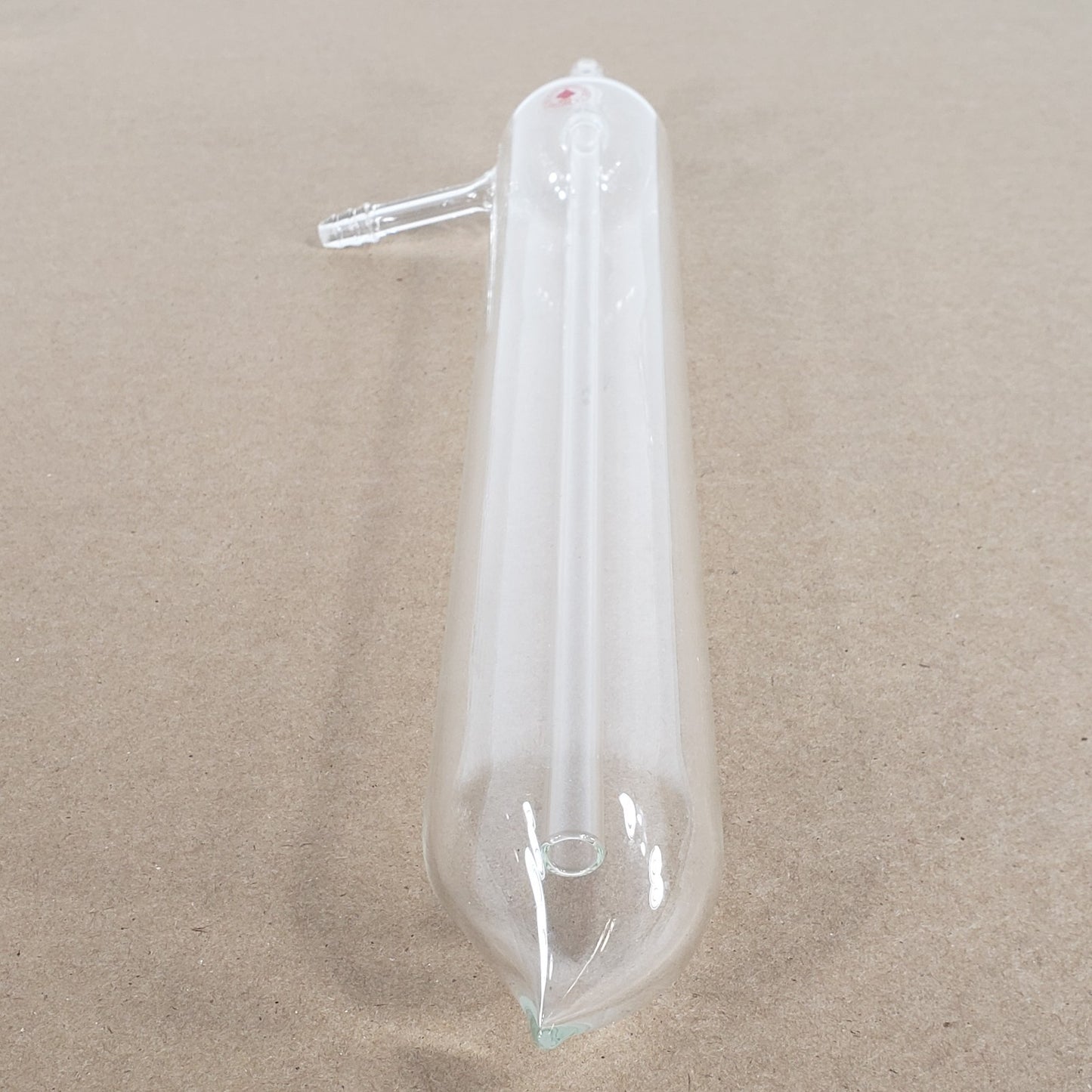 Ace Glass Inc. Large Jacketed Cold Finger Straight Barbed Top and Side Joints