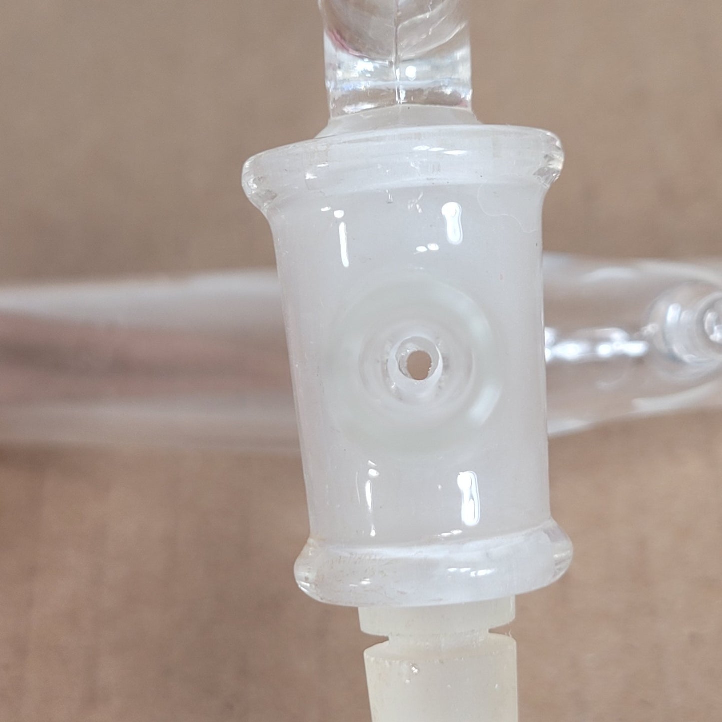 Kontes Schlenk Reaction Tube w/Stopcock 105° Bend 14/20 Outer Joint  10mL