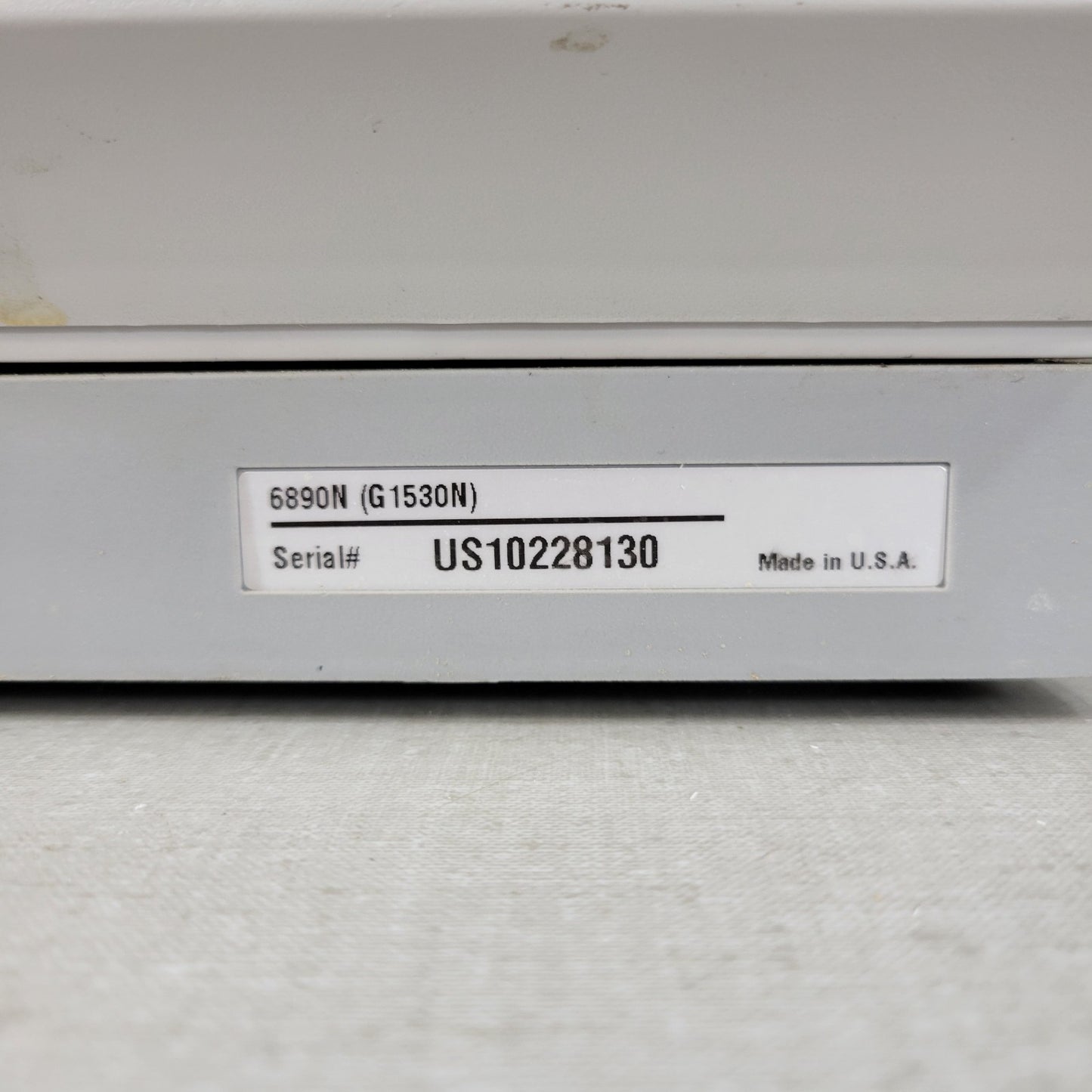 TESTED Agilent 6890N GC FID 7683 Autosampler ChemStation PC Rtx-624 Gas Chromato