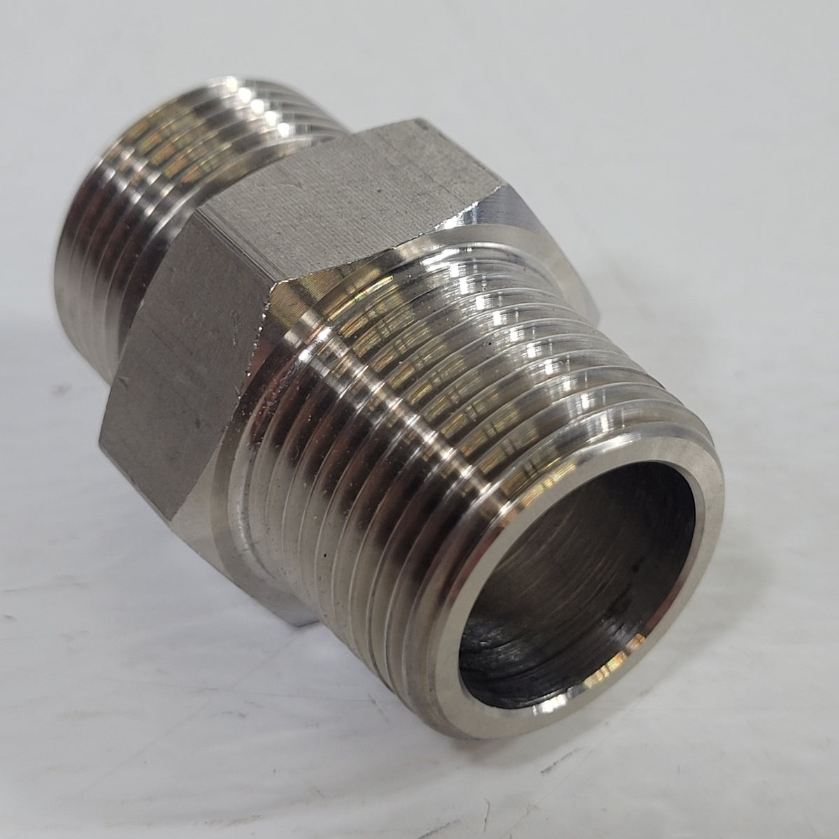 Stainless Steel 1/2in Tube Compression x 1/2in Male NPT Connector Fitting Body