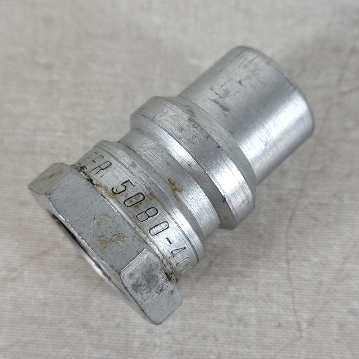 Pioneer 5080-4 1/2" NPTF JI Case Old Style Male Hydraulic Coupler Tip 3000PSI