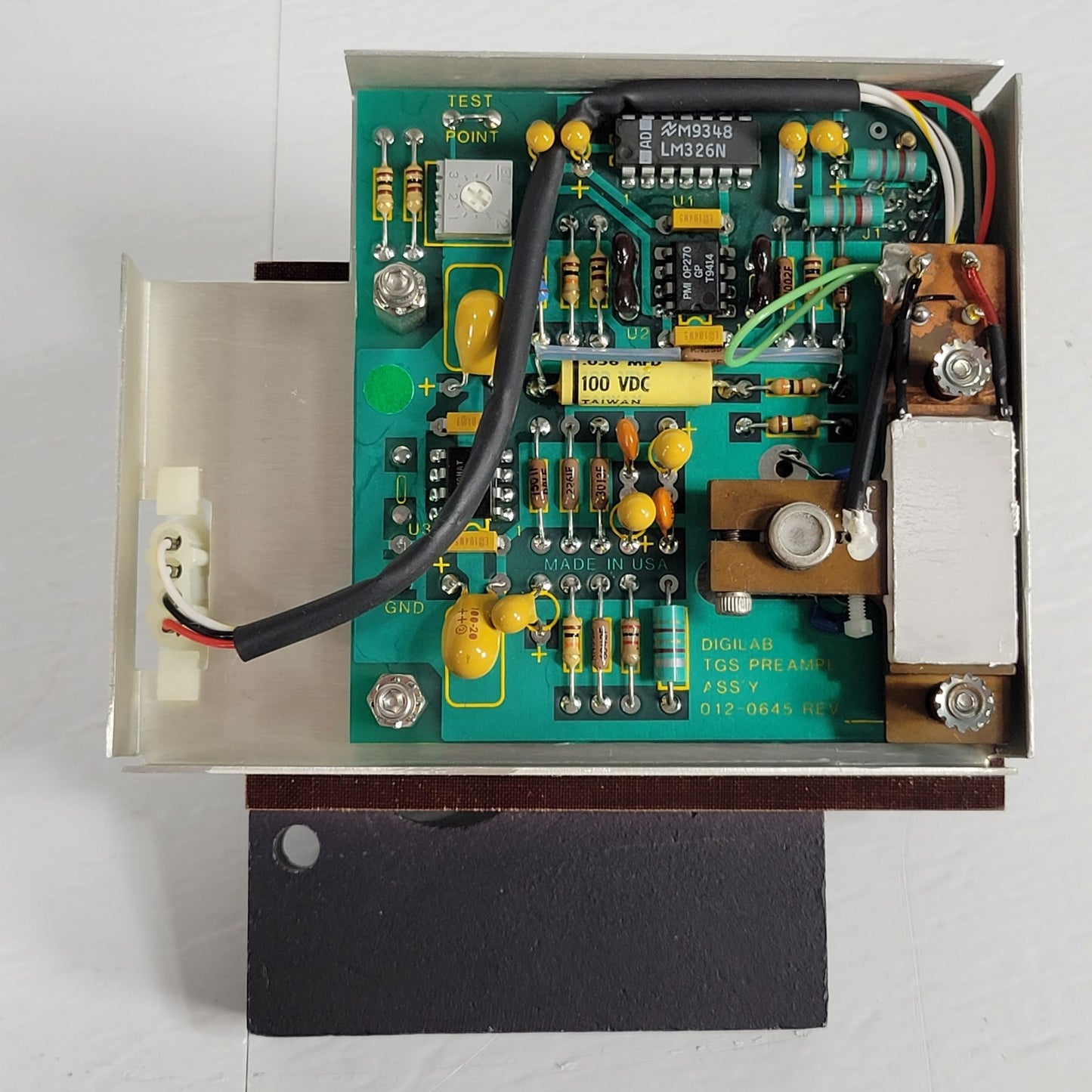 Bio-Rad Digilab FTS-60A 0120645 Rev Detector TGS/DTGS Preamp Assembly Board