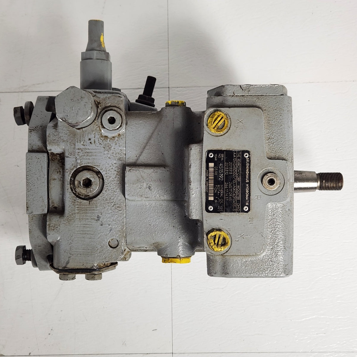 Bosch Rexroth AA10VG45DG2/10L-NXC60F43SS 45cc Piston Pump UNTESTED