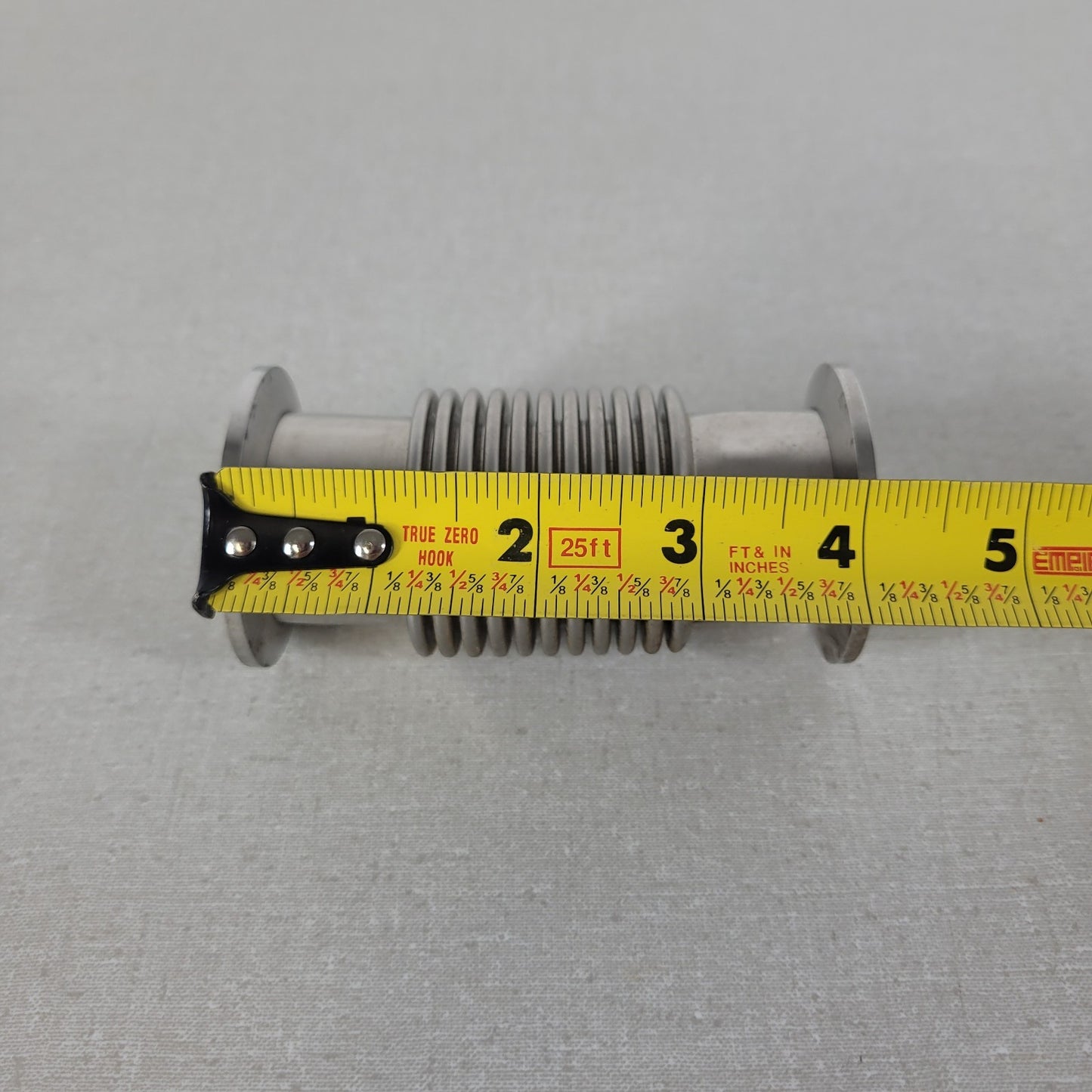 KF40 NW40 4" Flexible Bellows UHV Ultra High Vacuum SS Stainless Steel