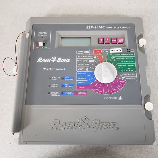 RAINBIRD ESP24MC 631183A Irrigation System Controller Panel with Cycle + Soak
