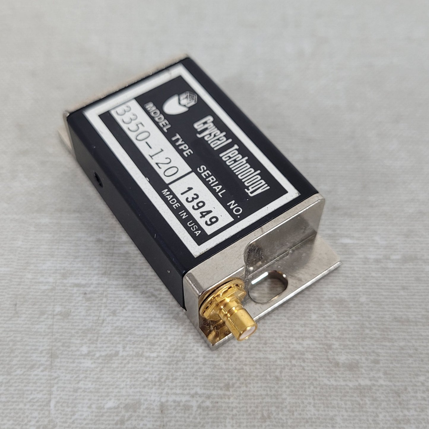 Crystal Technology 3350-120 350MHz 488/532nm Acousto-Optic Modulator AOM