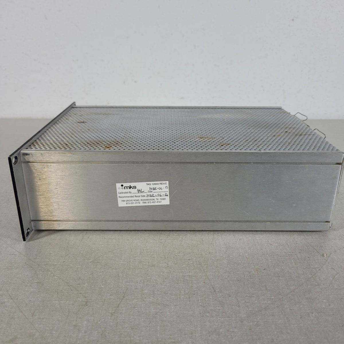MKS Granville Phillips 270C Signal Conditioner Vacuum Pressure Readout Powers On