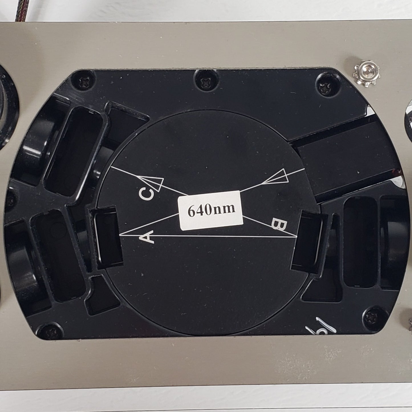 BD 653787 LSRFortessa PMT Assembly w/ 3x Hamamatsu R9220 Photomultipliers