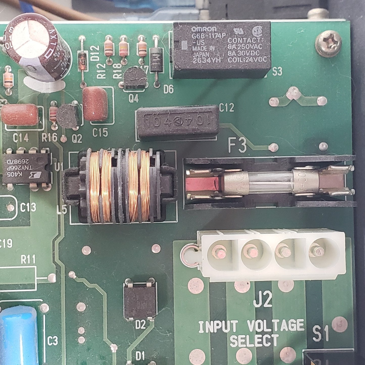 ALOKA EU-6029 Power Supply & Board from SSD-3500 Ultrasound Cart, PCB EP479900CC