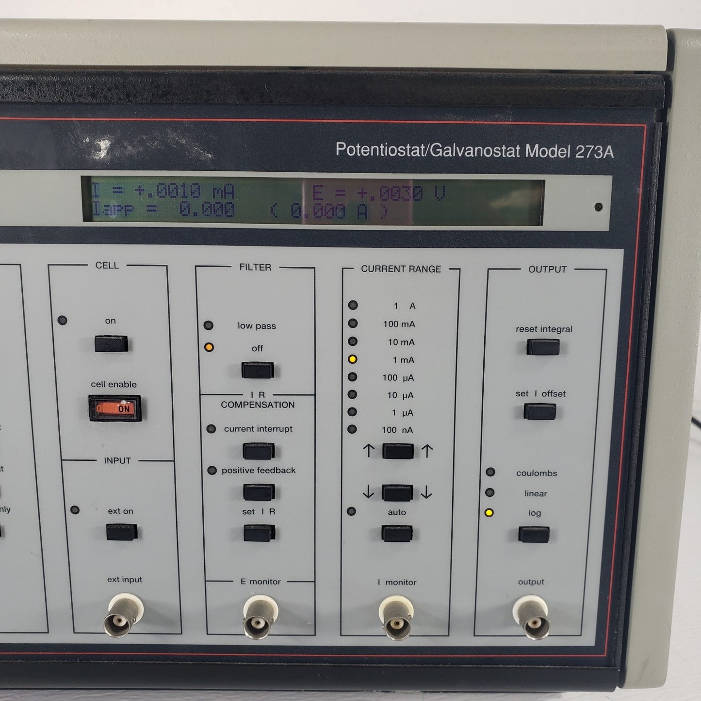 EG&G PAR Princeton Applied 273A Potentiostat Galvanostat BNC GPIB Cables