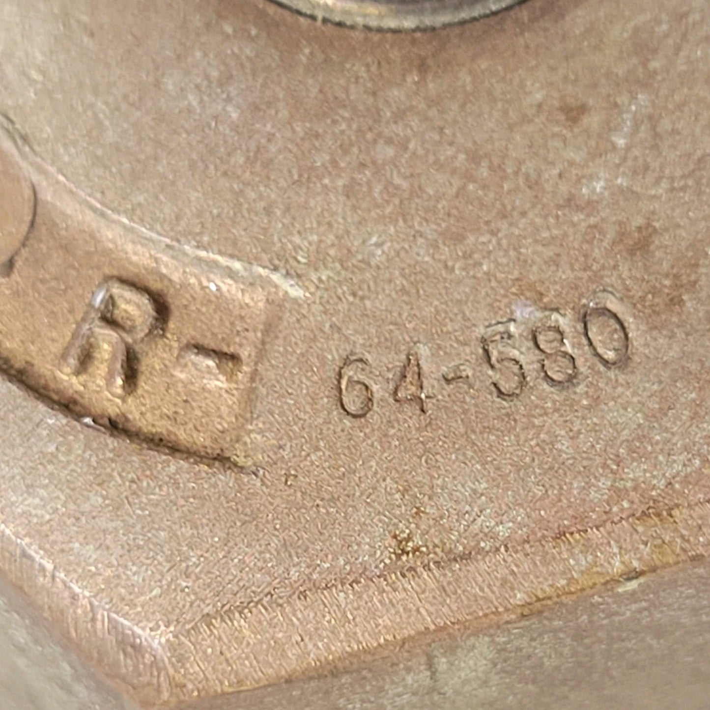 Union Carbide Linde CGA-580 Argon Nitrogen Helium Gas Regulator Dual Gauge