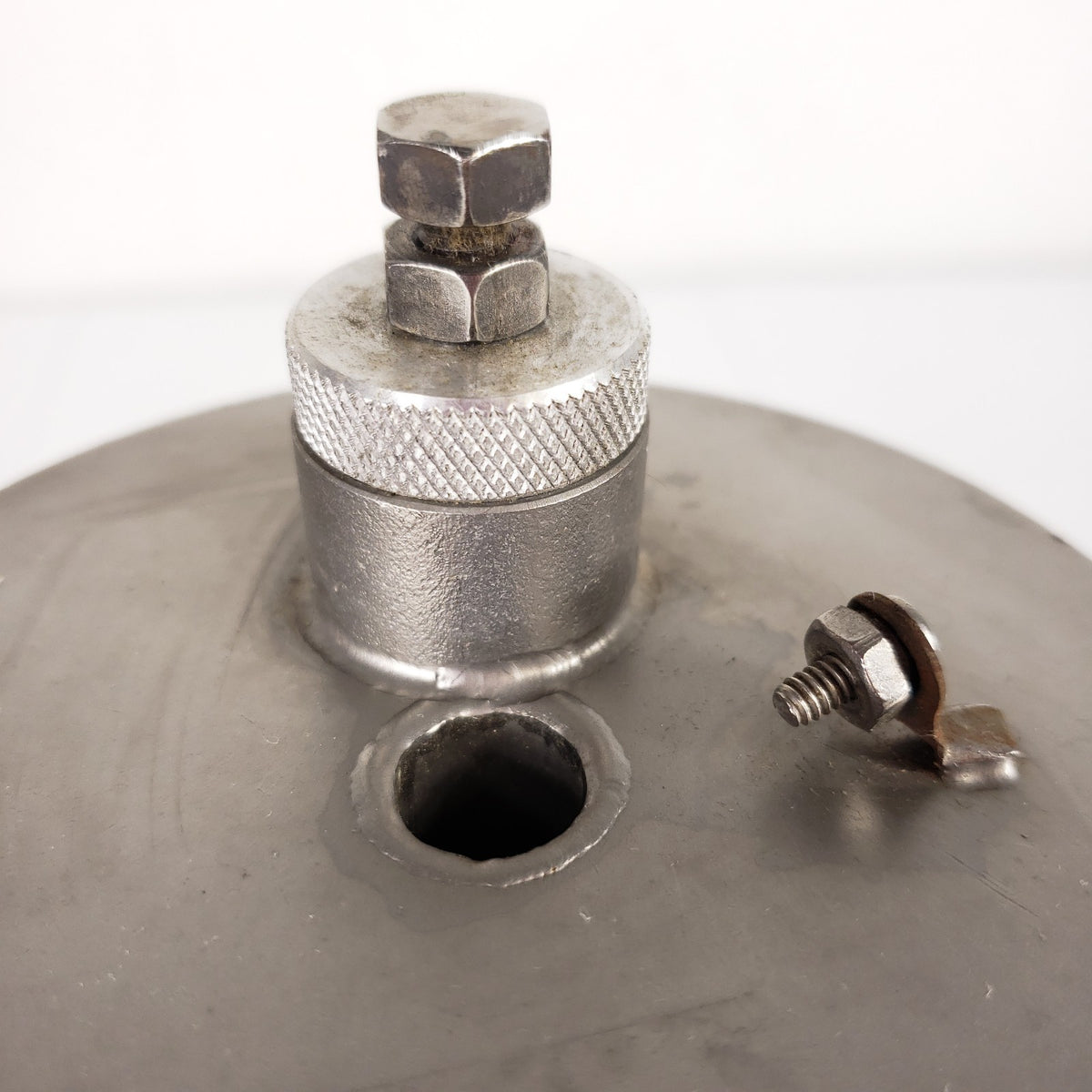 Stainless Steel Vacuum Foreline Trap Filter Canister Dual KF40 NW40 Mesh Element