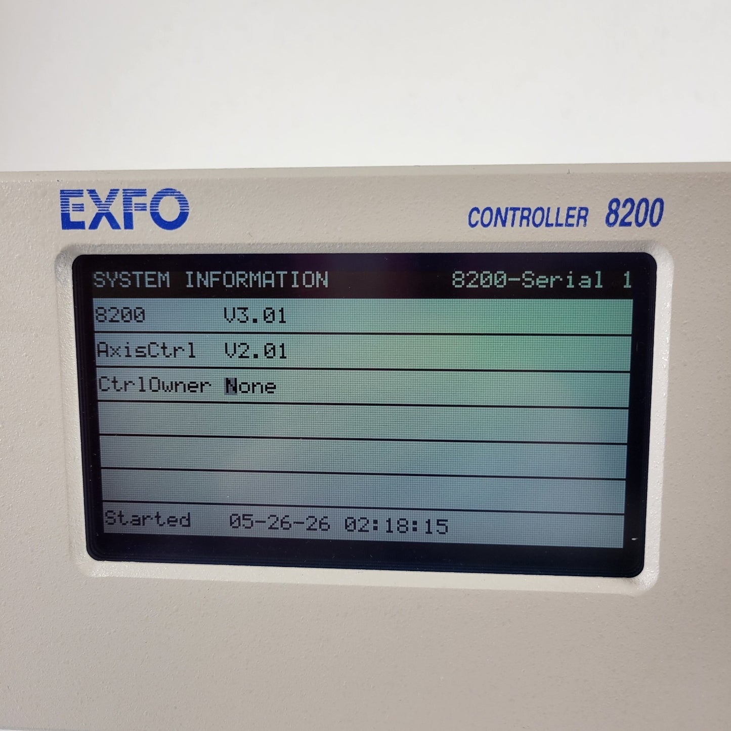 Burleigh Inchworm EXFO Controller 8200 Dual Axis Motor Micromanipulator RS232