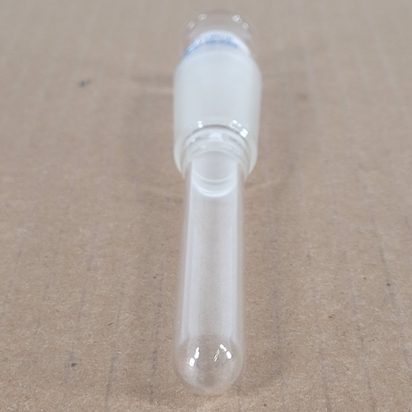 Set of 2 Unbranded Glass Thermometer Adapters 24/40 Outer Joint 145/155mm Height