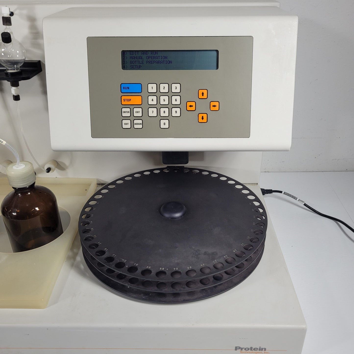 TESTED Protein Technologies PS3 Peptide Synthesizer 3 RVs Bottle Carousel